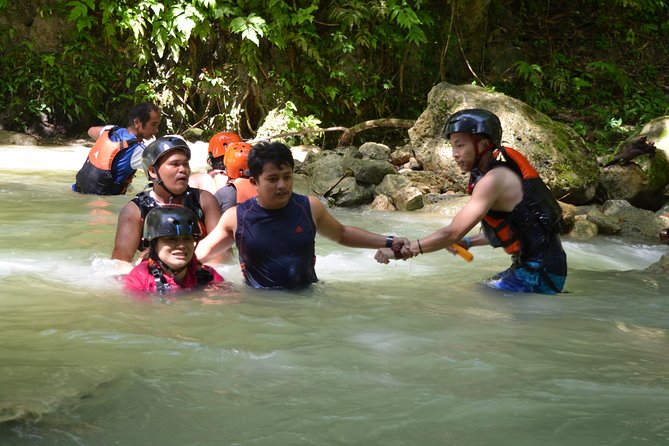 Kawasan Canyoneering Adventure Package from Cebu - Walking, Scrambling, and Swimming Through the Canyon