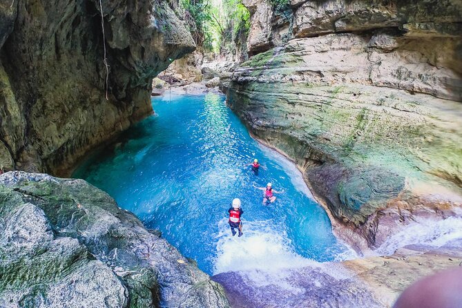 Kawasan Falls Canyoneering w/ Lunch & Transfers from Cebu City - Private does not mean leisurely