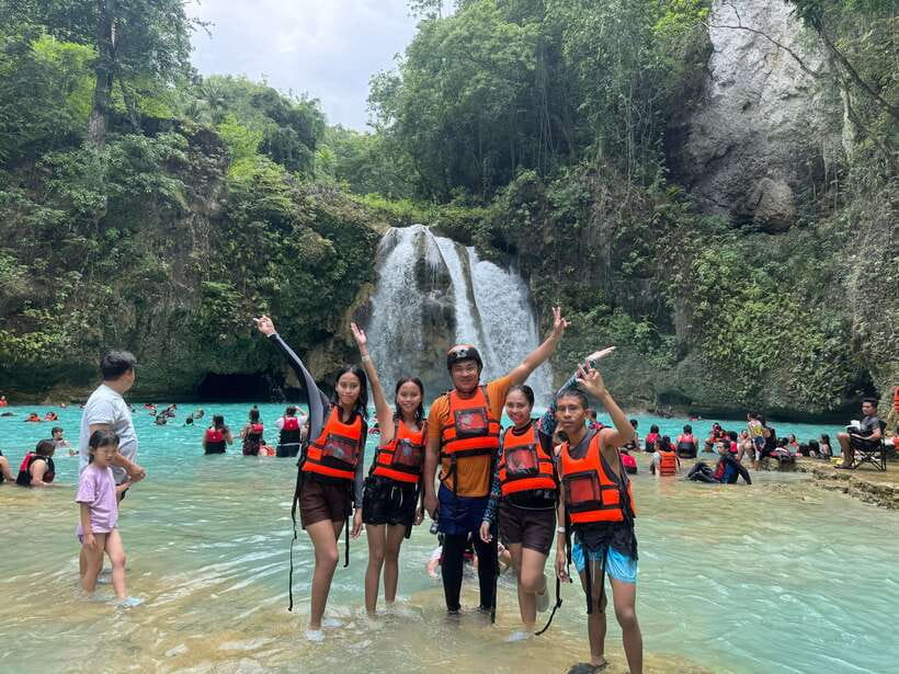 Moalboal: Kawasan Canyoneering with Lunch & Free Transfers - Reaching Kawasan Falls