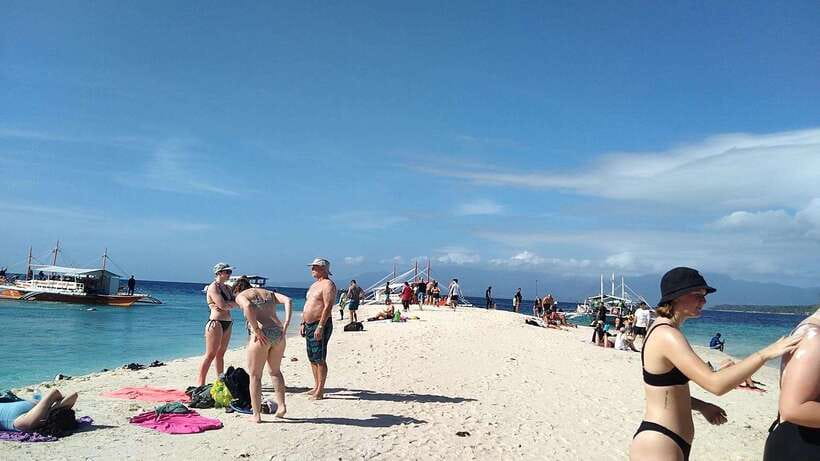 Oslob: Whaleshark Watching, Tumalog Falls & Sumilon Island - Tumalog Falls and the short ride uphill