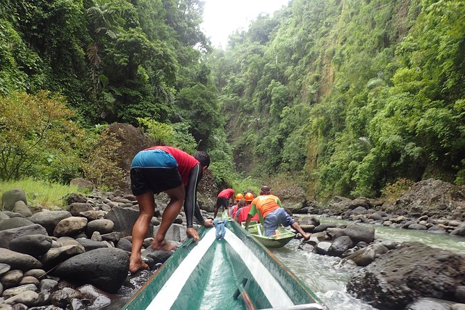 Pagsanjan Falls-Taal Volcano-Tagaytay ultimate Day Tour frm MNL - Pagsanjan Falls by upstream canoe