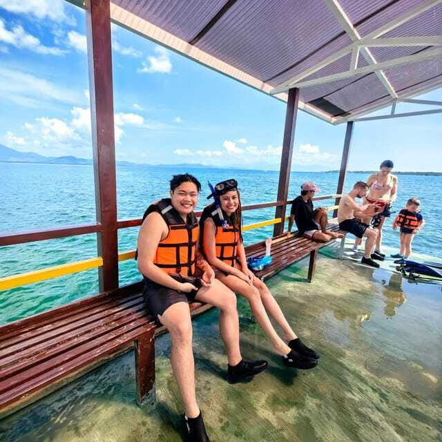 Palawan: Honda Bay Island Hopping Cruise - Cowrie Island, lunch, and the social side