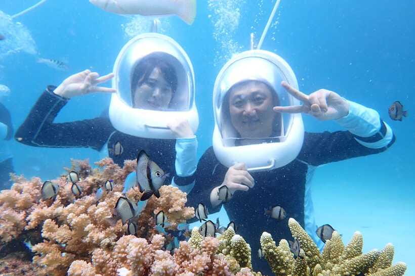 Panglao: Helmet Diving Experience with Photos and Videos - How this compares with a longer sea outing
