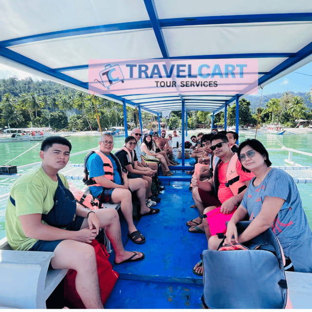 PORT BARTON: Full-day Shared Island Hopping Tour A - Boat size, comfort, and the shared-tour tradeoff