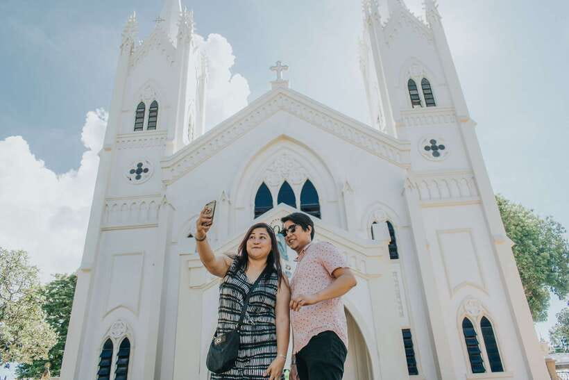 Puerto Princesa: Half-Day City Tour with Optional Massage - Starting with the Immaculate Conception Cathedral