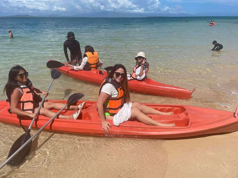 Puerto Princesa: Honda Bay Tour with Lunch - Cowrie Island for lunch, kayaking, and banana boats