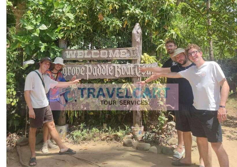Shared Underground River with Mangrove Paddle Boat & LUNCH - Entering the Underground River by paddle boat