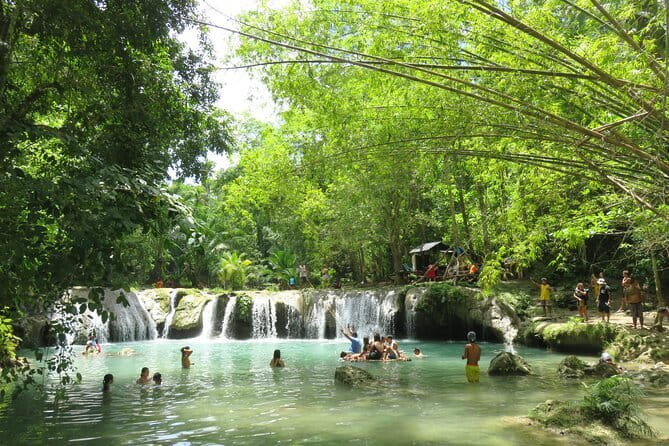 Siquijor Land Tour - Mount Bandilaan brings the island into view