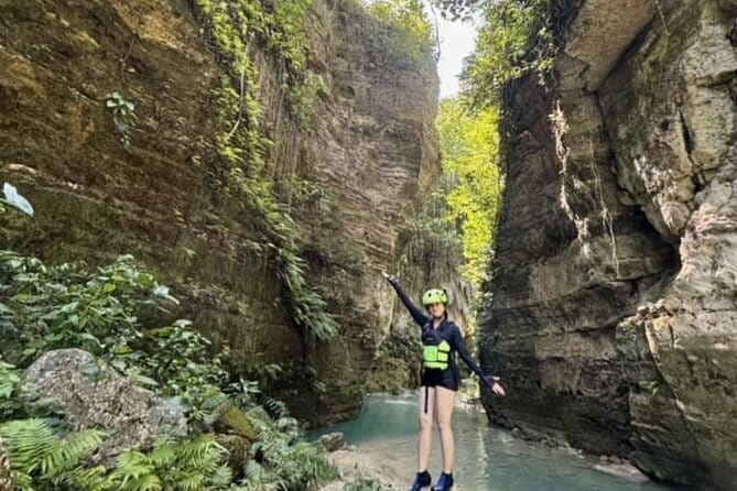 Small Group Moalboal and Badian’s Ultimate Adventure Tour - Badian canyoneering brings the physical challenge