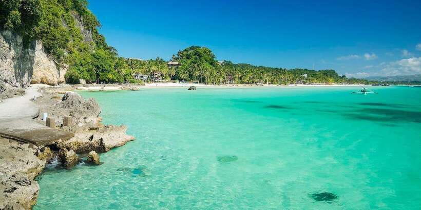 Soar & Explore: Boracay Parasailing + Island Hopping - December to May: the Amihan-season route