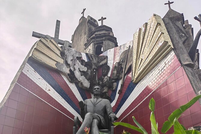 The Original Cebu City Historical and Food Walking Tour - Cebu Metropolitan Cathedral and wartime scars