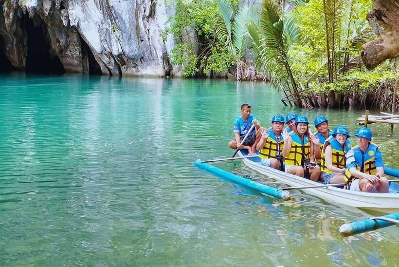 Underground River with Lunch - The boat ride into the Underground River